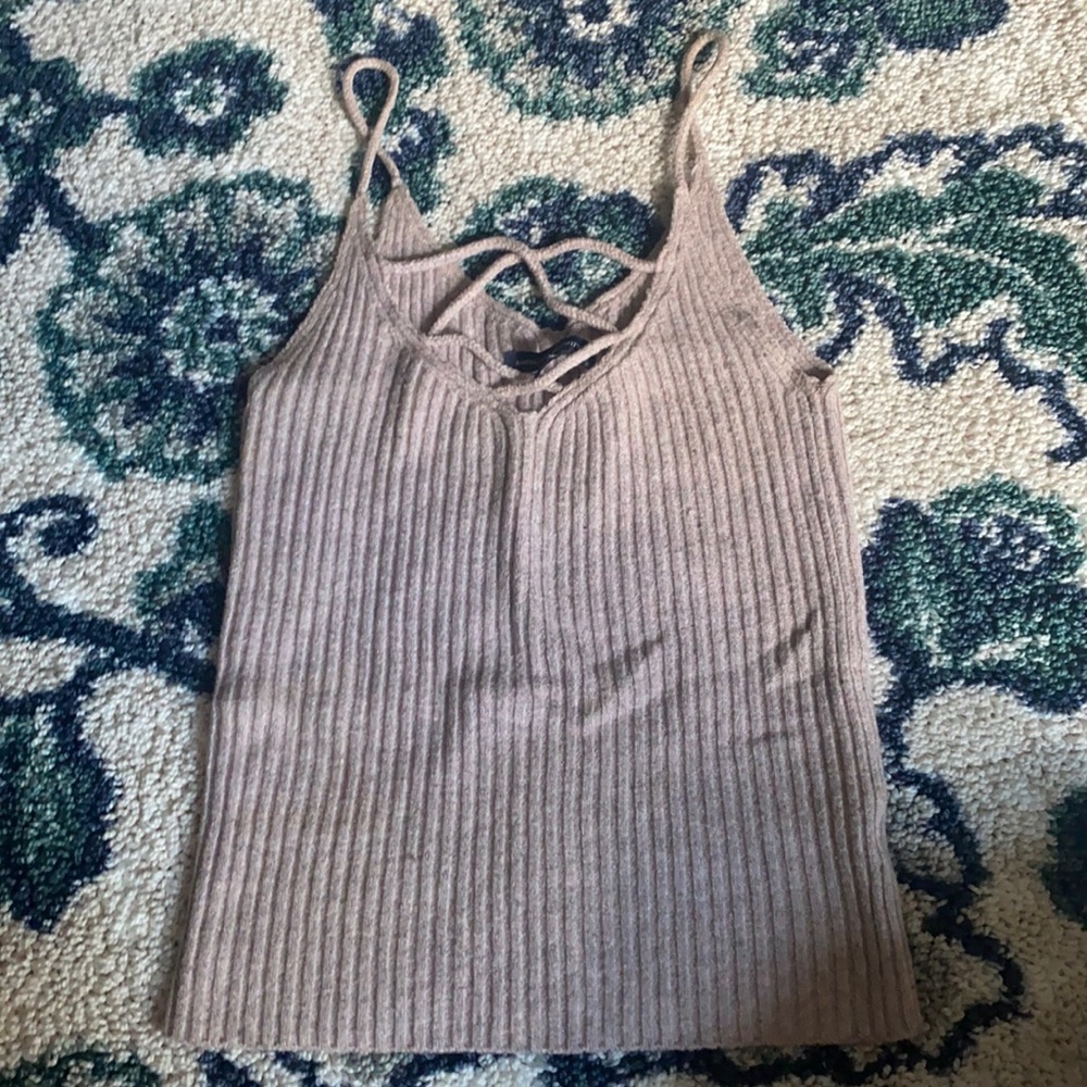 Cross tank top